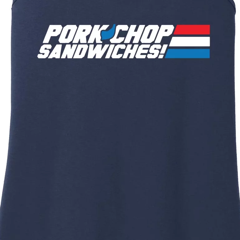 Pork Chop Sandwiches Ladies Essential Tank