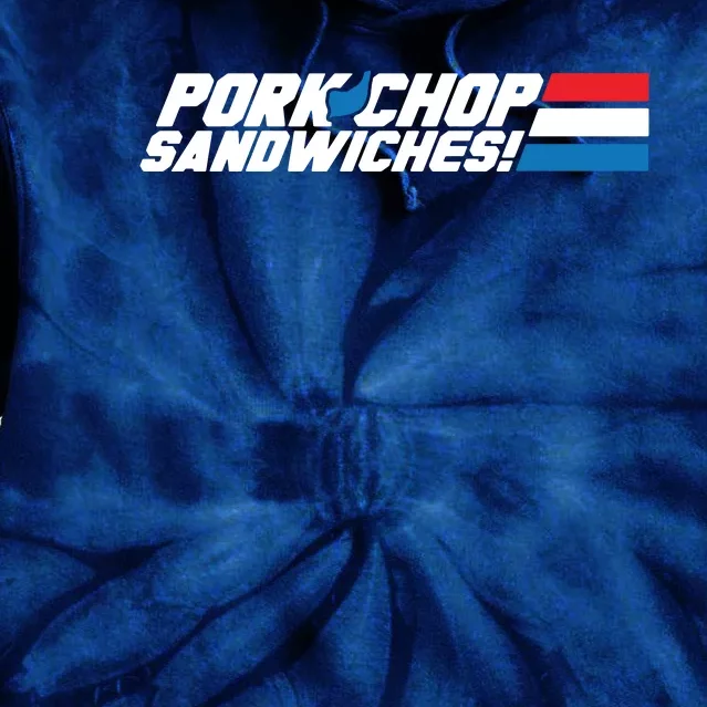 Pork Chop Sandwiches Tie Dye Hoodie