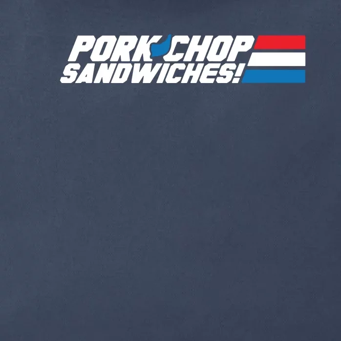 Pork Chop Sandwiches Zip Tote Bag