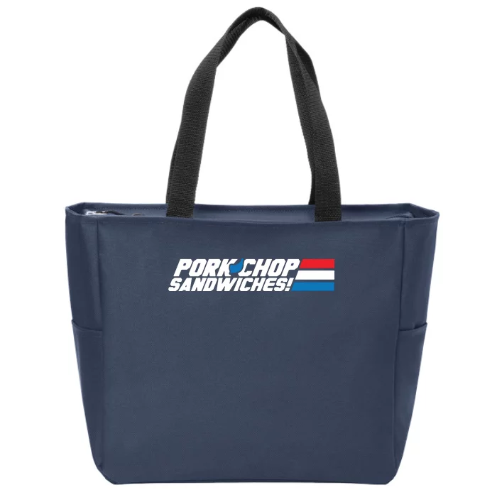 Pork Chop Sandwiches Zip Tote Bag