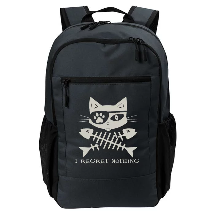 Pirate Cat Skull And Crossbones Daily Commute Backpack