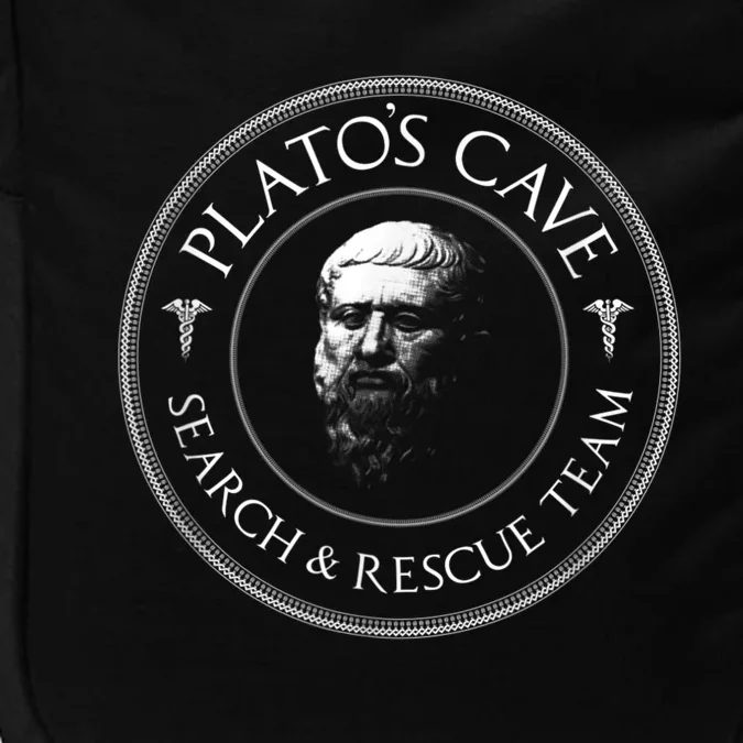 Plato's Cave Search & Rescue Team Philosophy Impact Tech Backpack