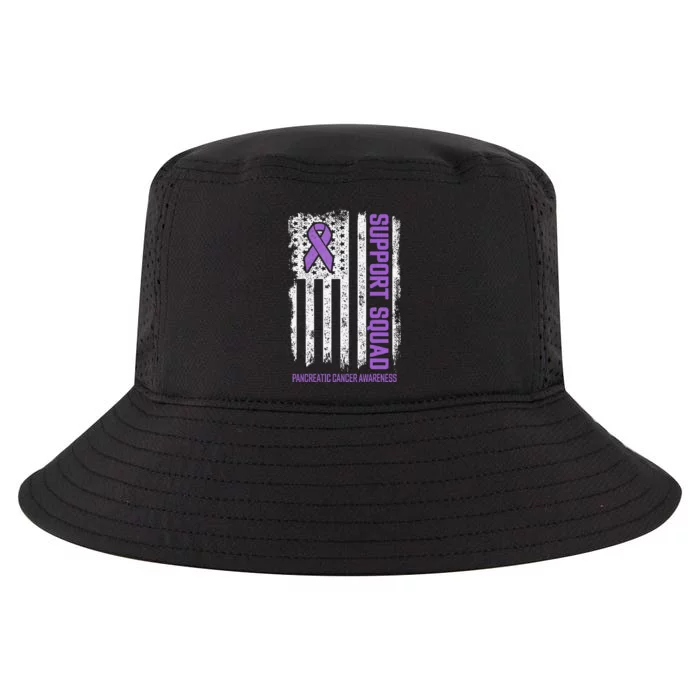 Pancreatic Cancer Support Squad Pancreatic Cancer Awareness Cool Comfort Performance Bucket Hat