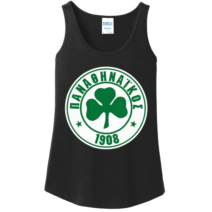 Panathinaikos Club Supporter Fan Greece Greek Ladies Essential Tank