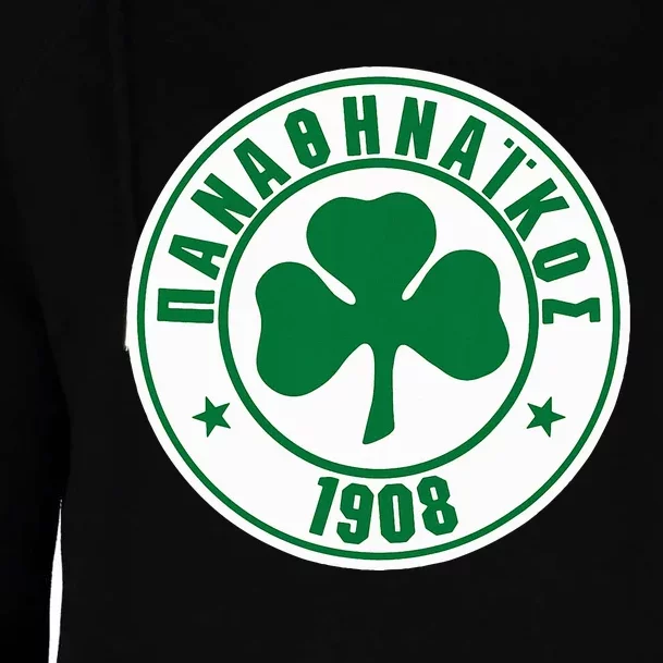 Panathinaikos Club Supporter Fan Greece Greek Womens Funnel Neck Pullover Hood