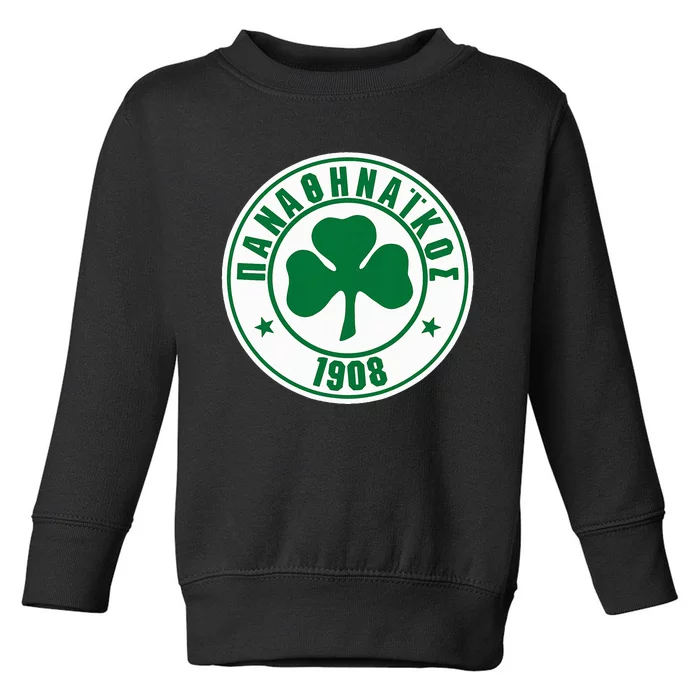 Panathinaikos Club Supporter Fan Greece Greek Toddler Sweatshirt