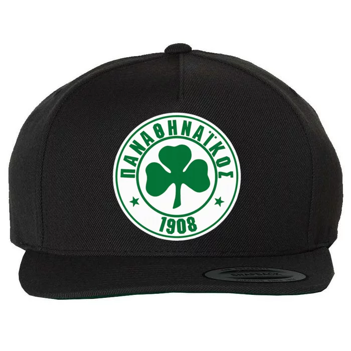 Panathinaikos Club Supporter Fan Greece Greek Wool Snapback Cap