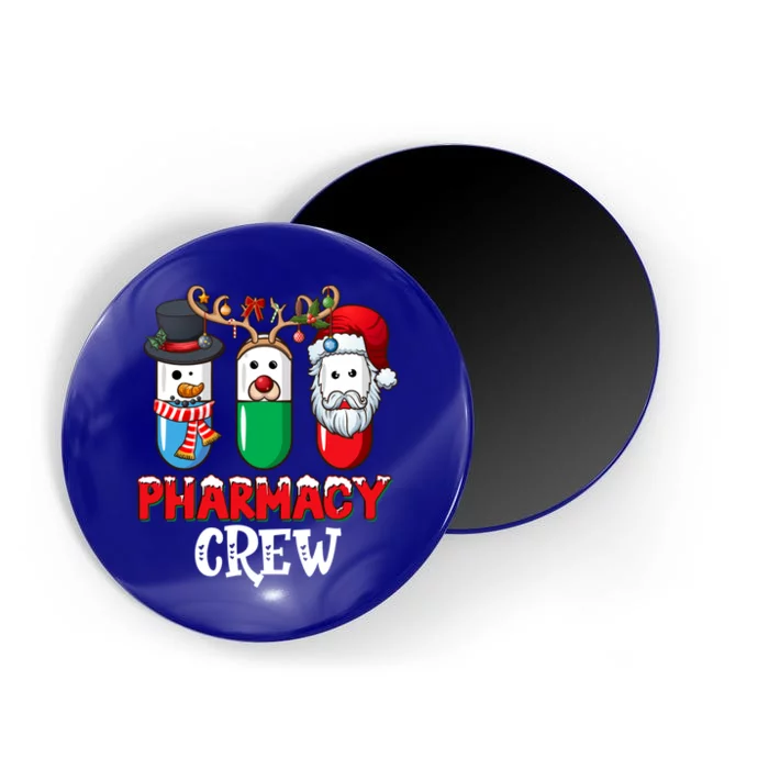 Pharmacy Crew Santa Claus Pills Pharmacist Christmas Pajama Gift Magnet