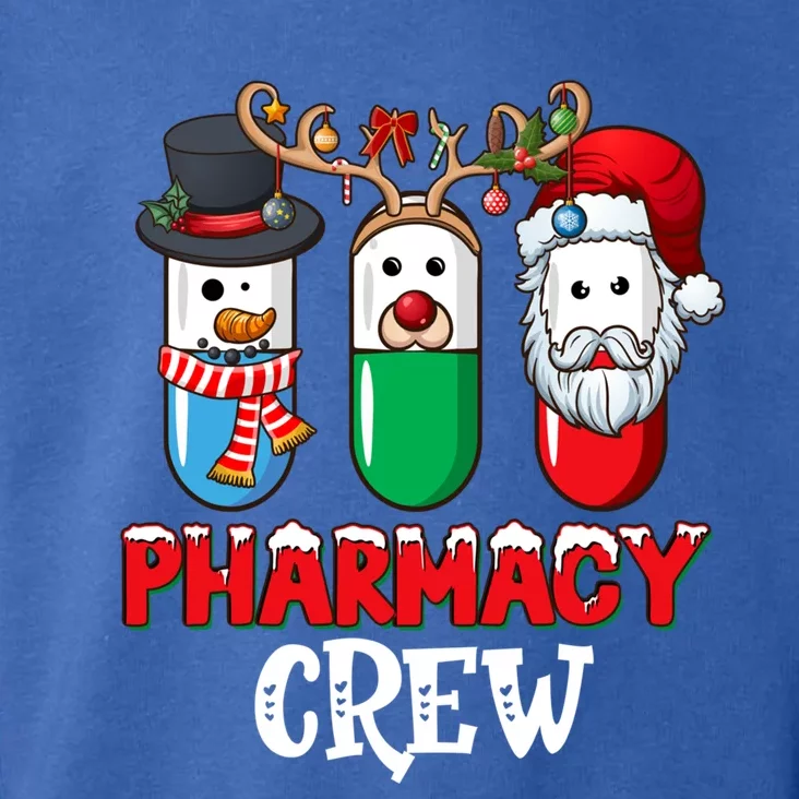 Pharmacy Crew Santa Claus Pills Pharmacist Christmas Pajama Gift Toddler Hoodie