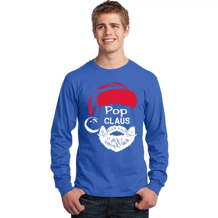 Pop Claus Santa Christmas Gift Great Gift Tall Long Sleeve T-Shirt