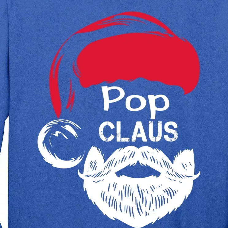 Pop Claus Santa Christmas Gift Great Gift Tall Long Sleeve T-Shirt