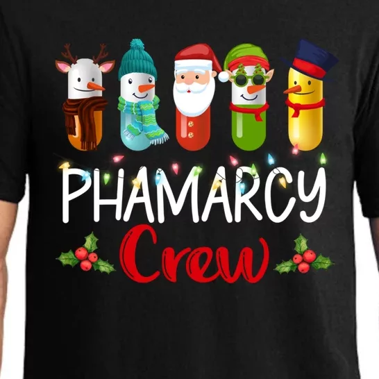 Pharmacy Crew Santa Reindeer Pharmacist Technician Christmas Meaningful Gift Pajama Set