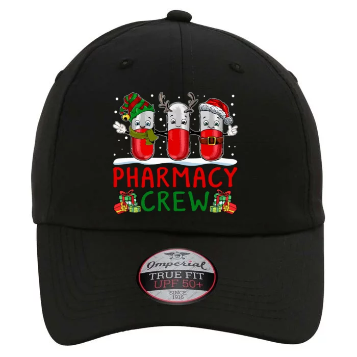 Pharmacy Crew Santa Xmas Pharmacy Tech Christmas Pajama Gift The Original Performance Cap