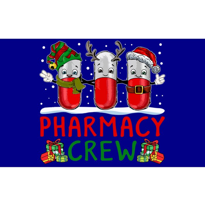 Pharmacy Crew Santa Xmas Pharmacy Tech Christmas Pajama Gift Bumper Sticker