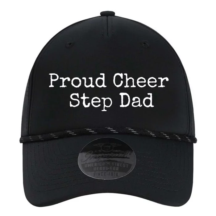 Proud Cheer Step Dad Gift Performance The Dyno Cap