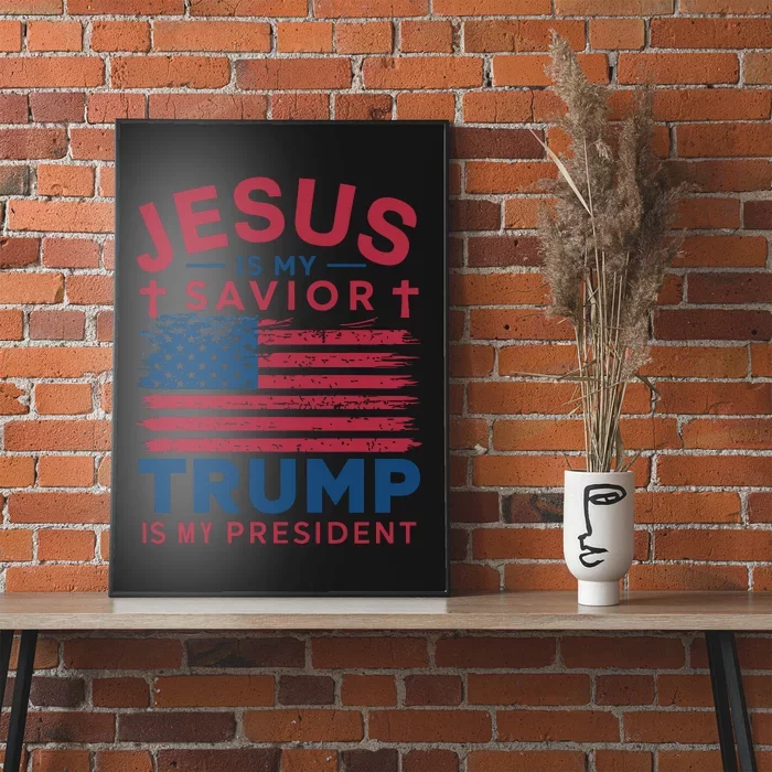 Patriotic Christian Support Graphic Poster