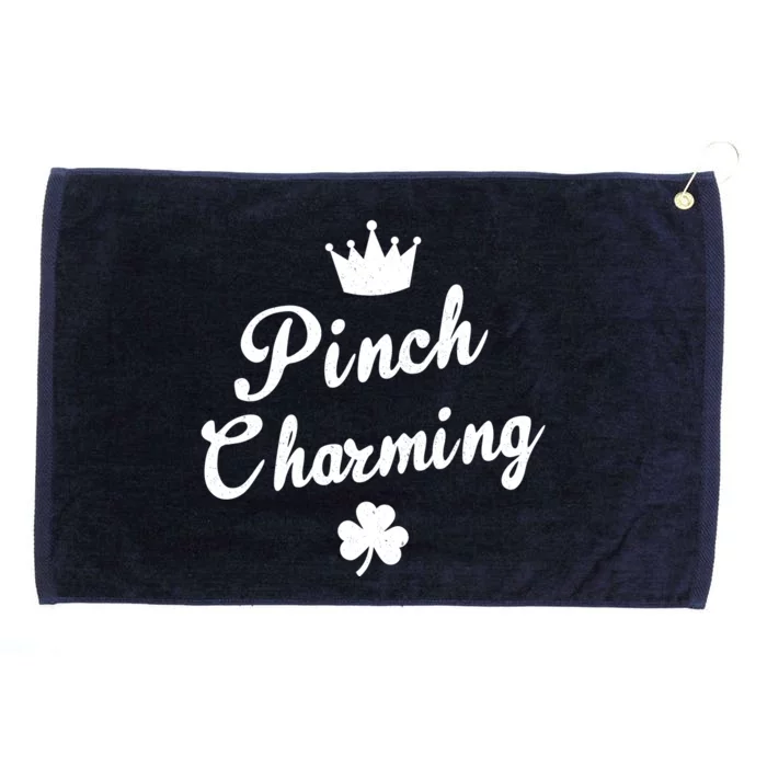 Pinch Charming St Patricks Day Grommeted Golf Towel