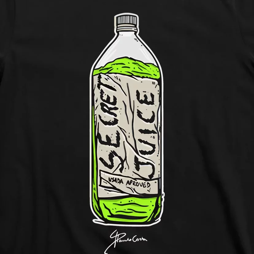 Paulo Costa Secret Juice Bottle T-Shirt