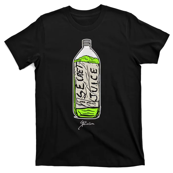 Paulo Costa Secret Juice Bottle T-Shirt