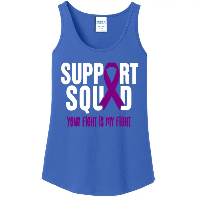 Pancreatic Cancer Support Squad Pancreatic Cancer Awareness Gift Ladies Essential Tank