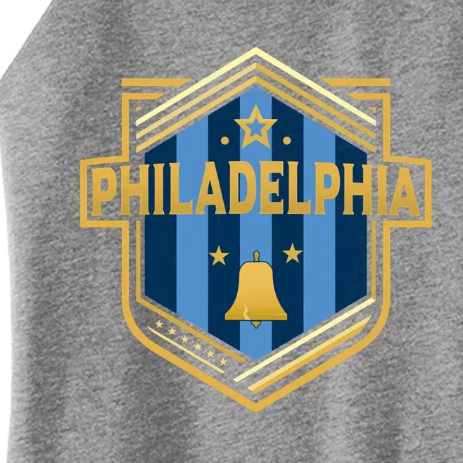 Philadelphia City Shield Badge Designer Edition Women’s Perfect Tri Rocker Tank