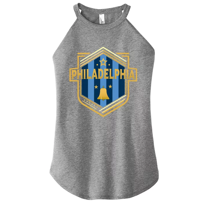 Philadelphia City Shield Badge Designer Edition Women’s Perfect Tri Rocker Tank