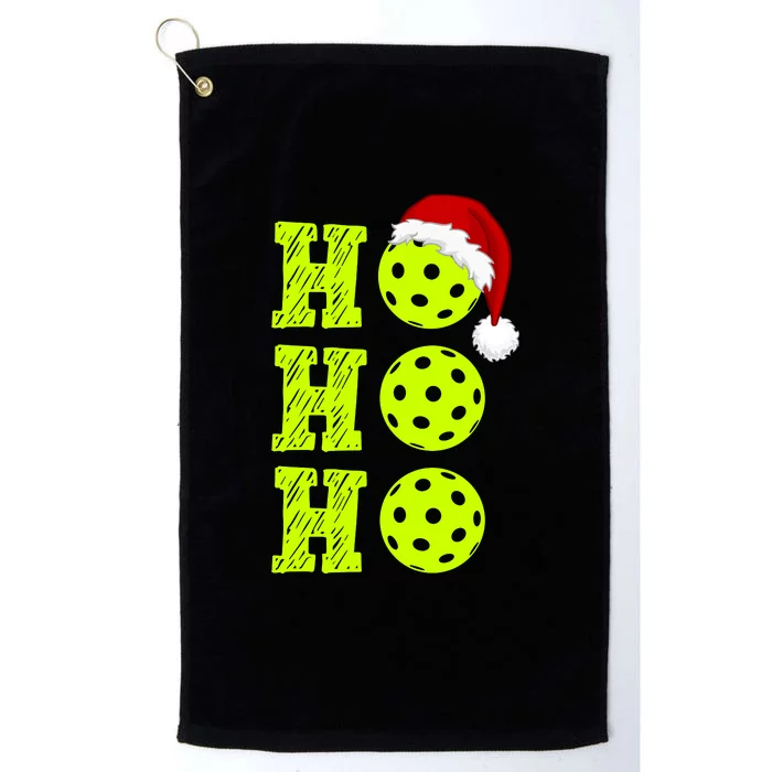 Pickleball Christmas Sana Ho Ho Ho Platinum Collection Golf Towel