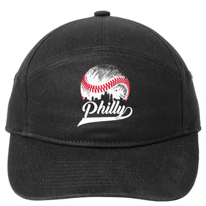 Philadelphia Cities Spirits I Love & Proud of Philadelphia 7-Panel Snapback Hat