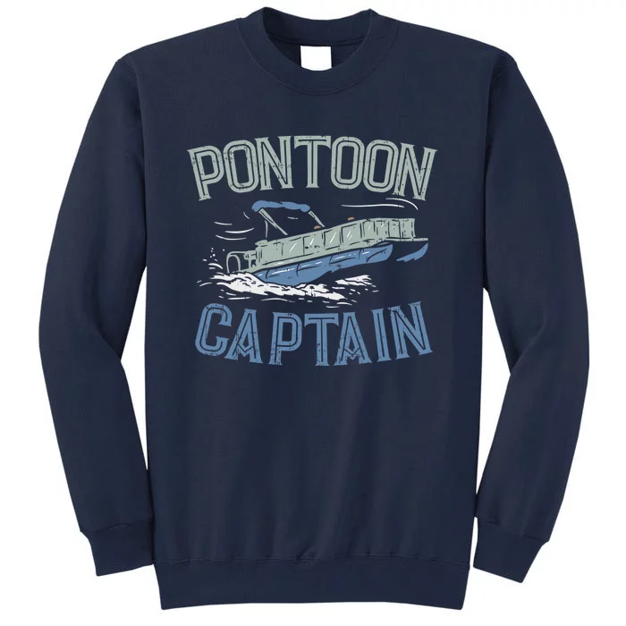 Pontoon Captain Shirt, Who's The Captain Of This Ship? Tall Sweatshirt