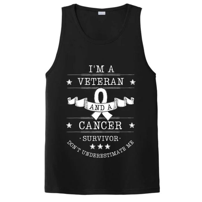 Prostate Cancer Survivor Veteran Chemotherapy Warrior Performance Tank