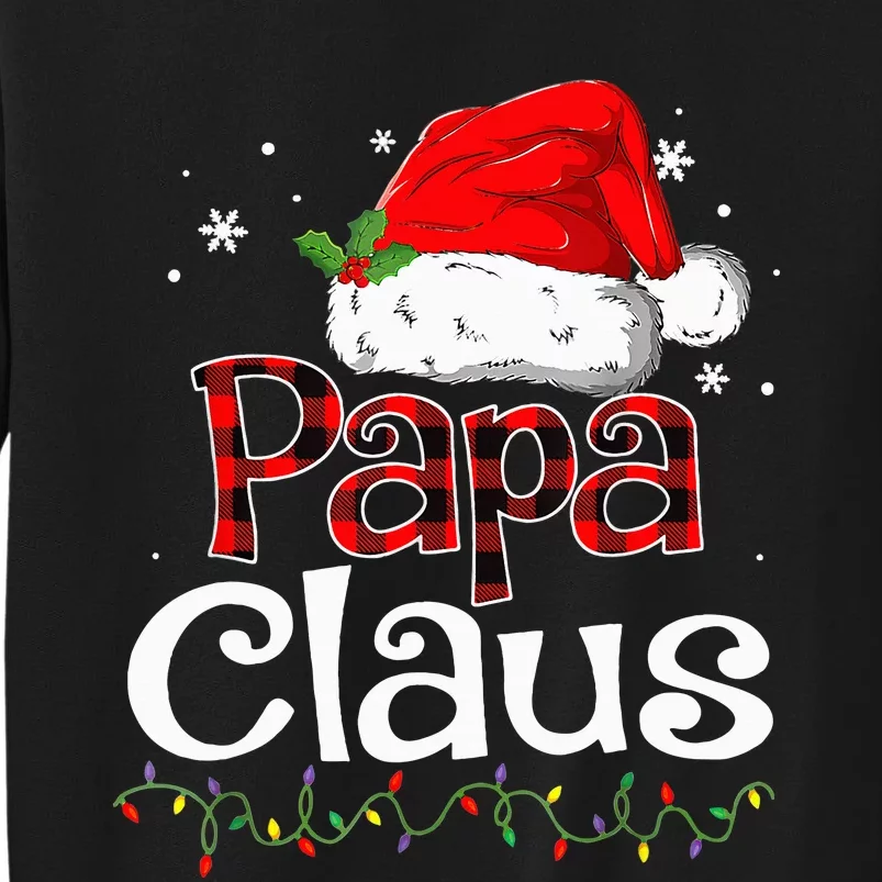 Papa Claus Santa Funny Christmas Pajama Matching Family Sweatshirt