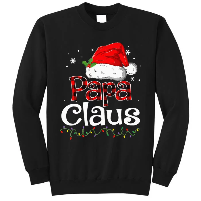 Papa Claus Santa Funny Christmas Pajama Matching Family Sweatshirt