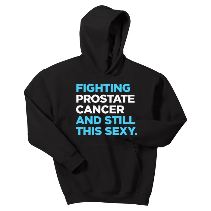 Prostate Cancer Survivor Sexy Warrior DA1 Kids Hoodie