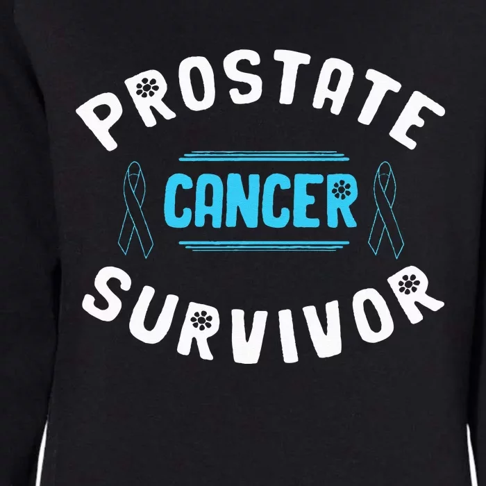 Prostate Cancer Survivor Womens California Wash Sweatshirt