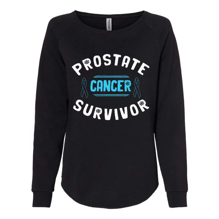 Prostate Cancer Survivor Womens California Wash Sweatshirt