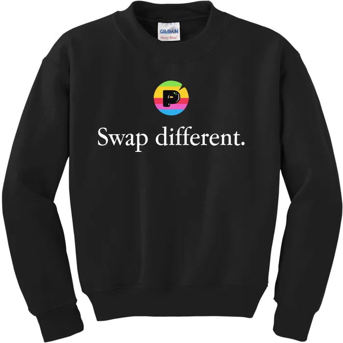 Pond Coin Swap Different Kids Sweatshirt