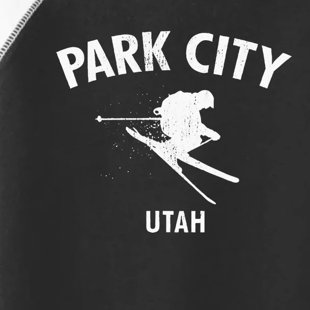 Park City Skiing Toddler Fine Jersey T-Shirt