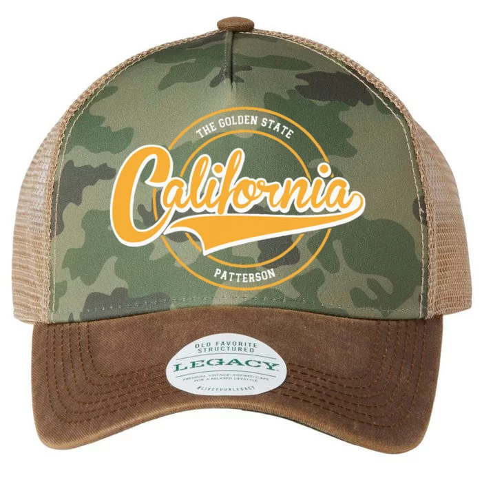 Patterson California State Motto Hometown Legacy Tie Dye Trucker Hat