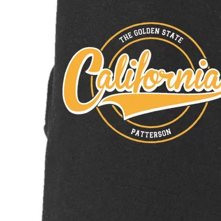 Patterson California State Motto Hometown Doggie 3-End Fleece Hoodie