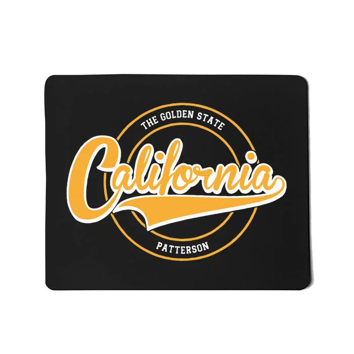 Patterson California State Motto Hometown Mousepad