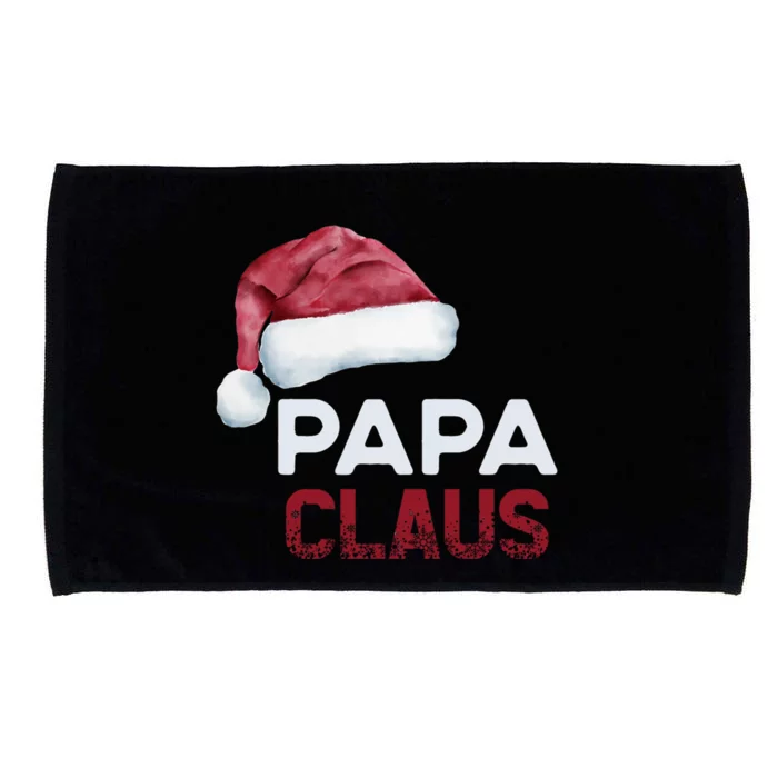 Papa Claus Santa Family Christmas Matching Pajama Cute Gift Microfiber Hand Towel