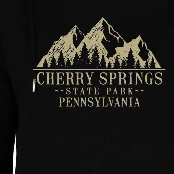 Pennsylvania Cherry Springs State Park Womens Funnel Neck Pullover Hood