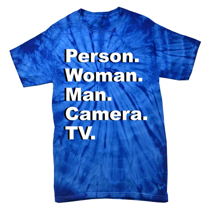 Person Camera Tv Trump Biden 2020 Gift Tie-Dye T-Shirt