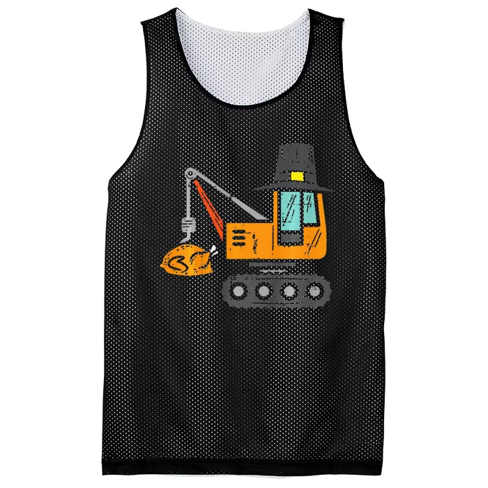 Pilgrim Crane Turkey Thanksgiving Truck Mesh Reversible Basketball Jersey Tank