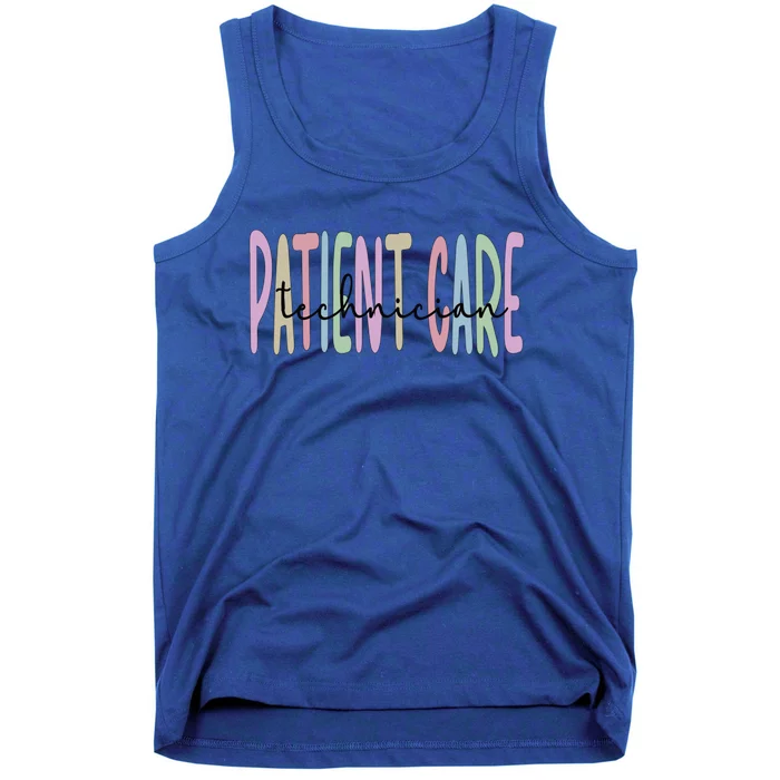 Patient Care Tech Patient Care Technician Funny Gift Tank Top