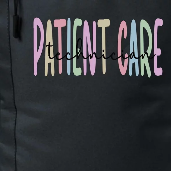 Patient Care Tech Patient Care Technician Funny Gift Daily Commute Backpack