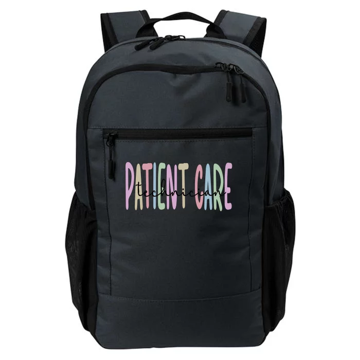 Patient Care Tech Patient Care Technician Funny Gift Daily Commute Backpack