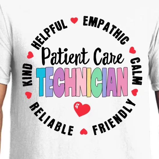 Patient Care Technician Appreciation Week Healthcare Workers Gift Pajama Set