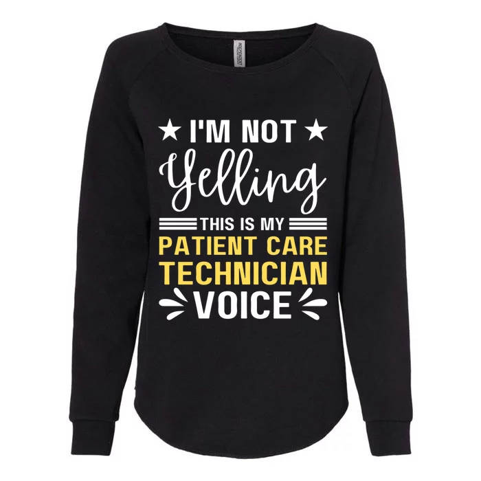 Patient Care Technician Nurse For Pct Week Patient Care Tech Great Gift Womens California Wash Sweatshirt