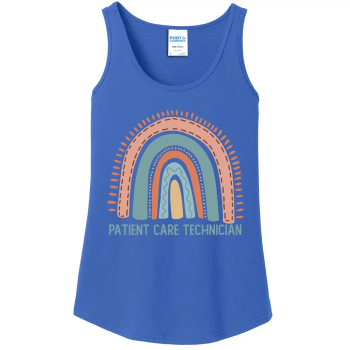 Patient Care Technician Pct Team Gift Ladies Essential Tank